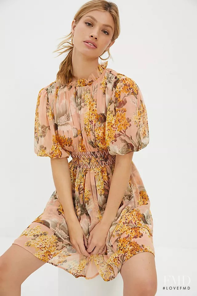 Maggie Rawlins featured in  the Anthropologie catalogue for Spring/Summer 2021