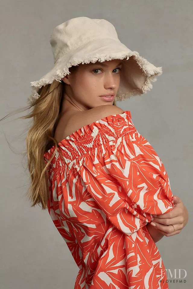 Maggie Rawlins featured in  the Anthropologie catalogue for Spring/Summer 2021