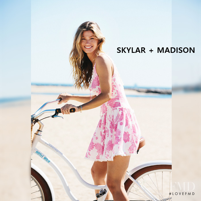 Maggie Rawlins featured in  the Skylar + Madison catalogue for Spring/Summer 2021