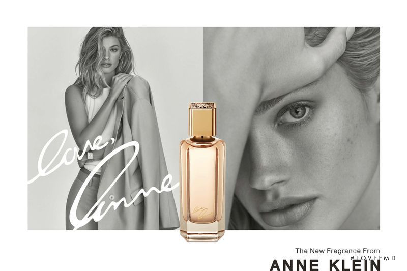 Maggie Rawlins featured in  the Anne Klein Fragrance advertisement for Spring/Summer 2021