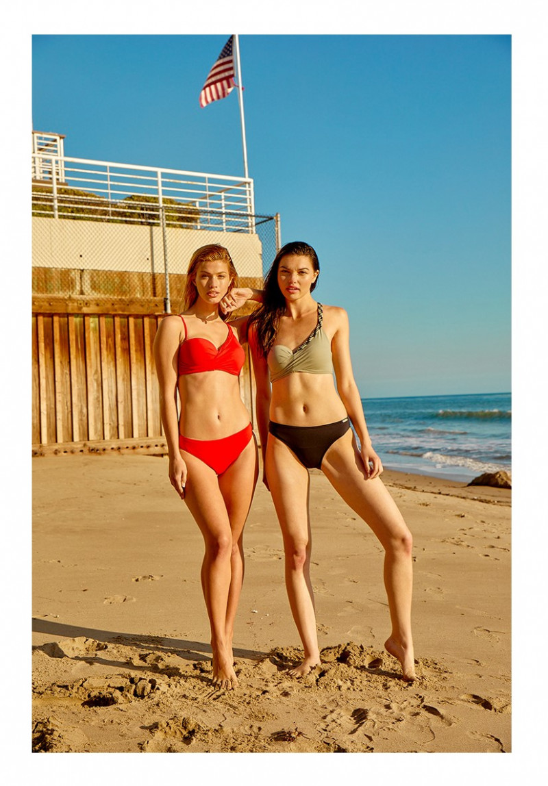 Maggie Rawlins featured in  the Renoma advertisement for Spring/Summer 2021