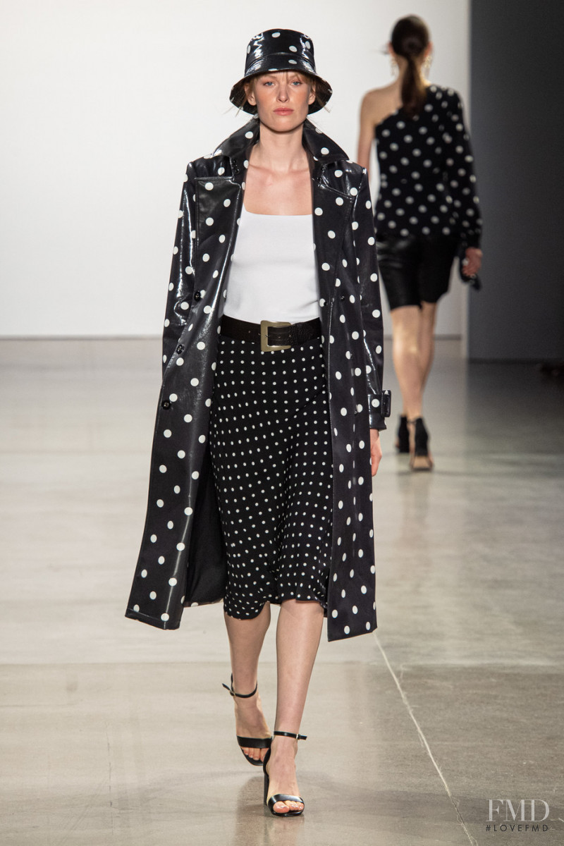 Leanne de Haan featured in  the Elie Tahari fashion show for Spring/Summer 2020