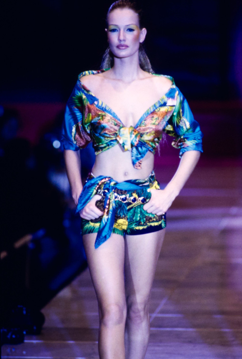 Versace fashion show for Spring/Summer 1993