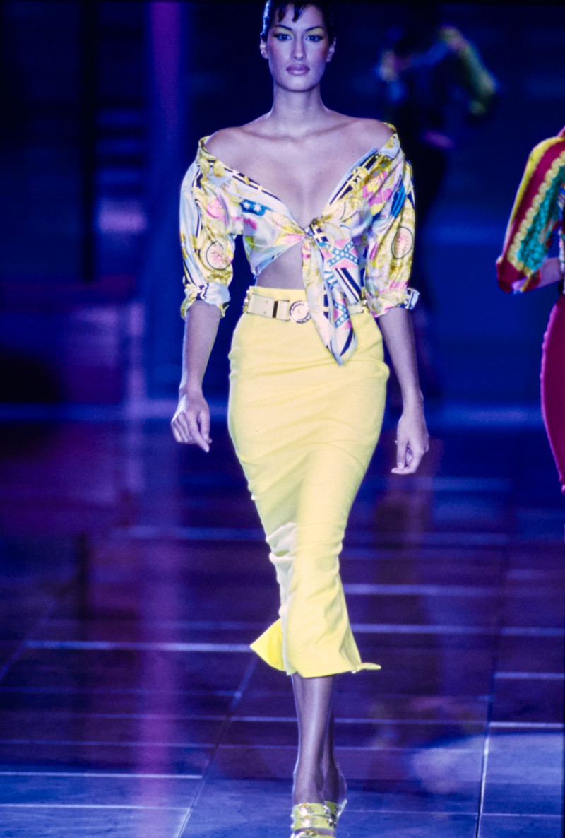 Versace fashion show for Spring/Summer 1993