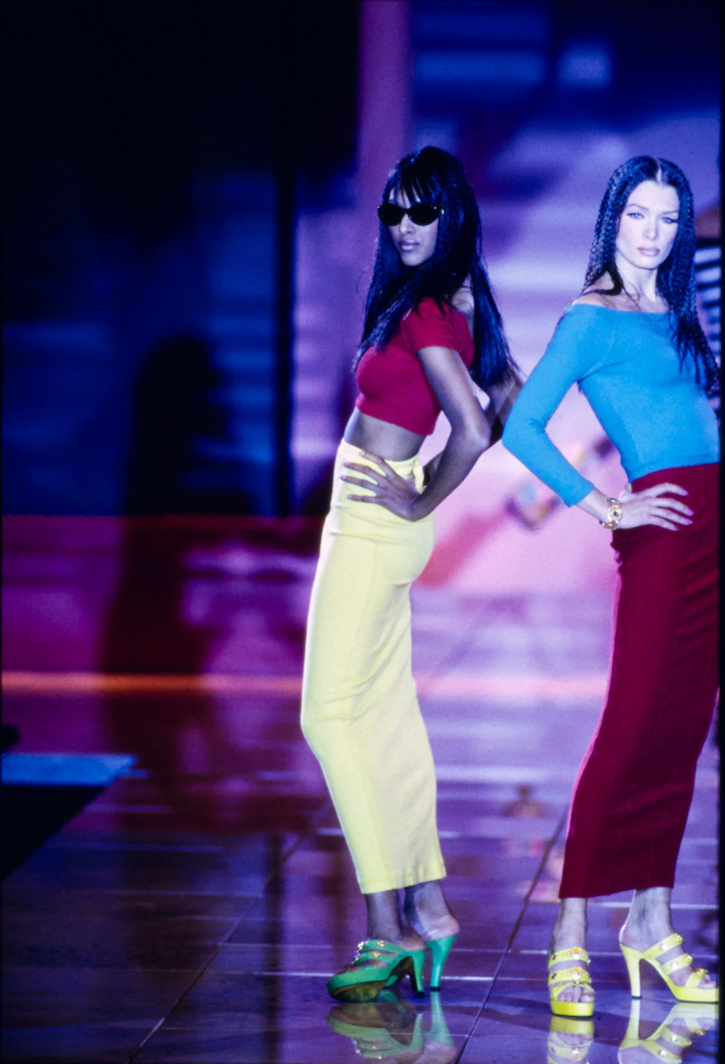 Versace fashion show for Spring/Summer 1993