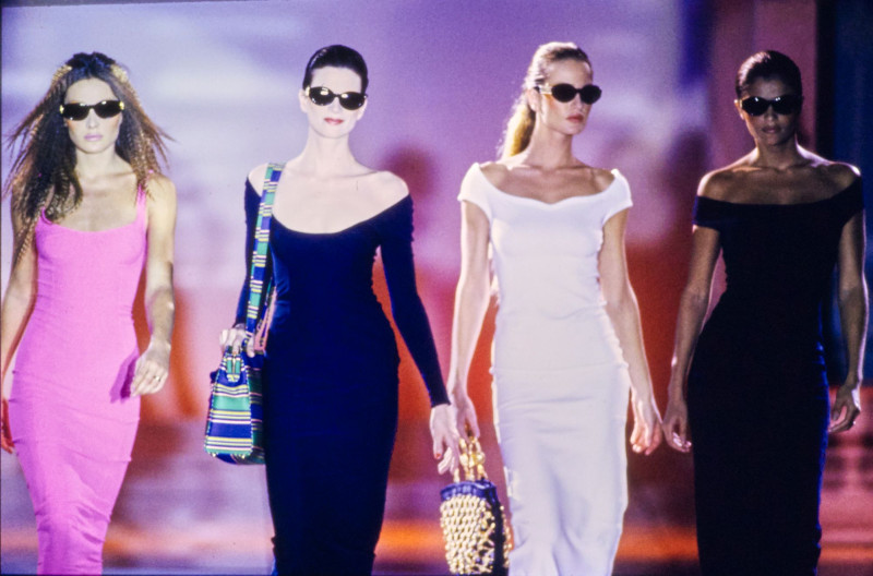 Versace fashion show for Spring/Summer 1993