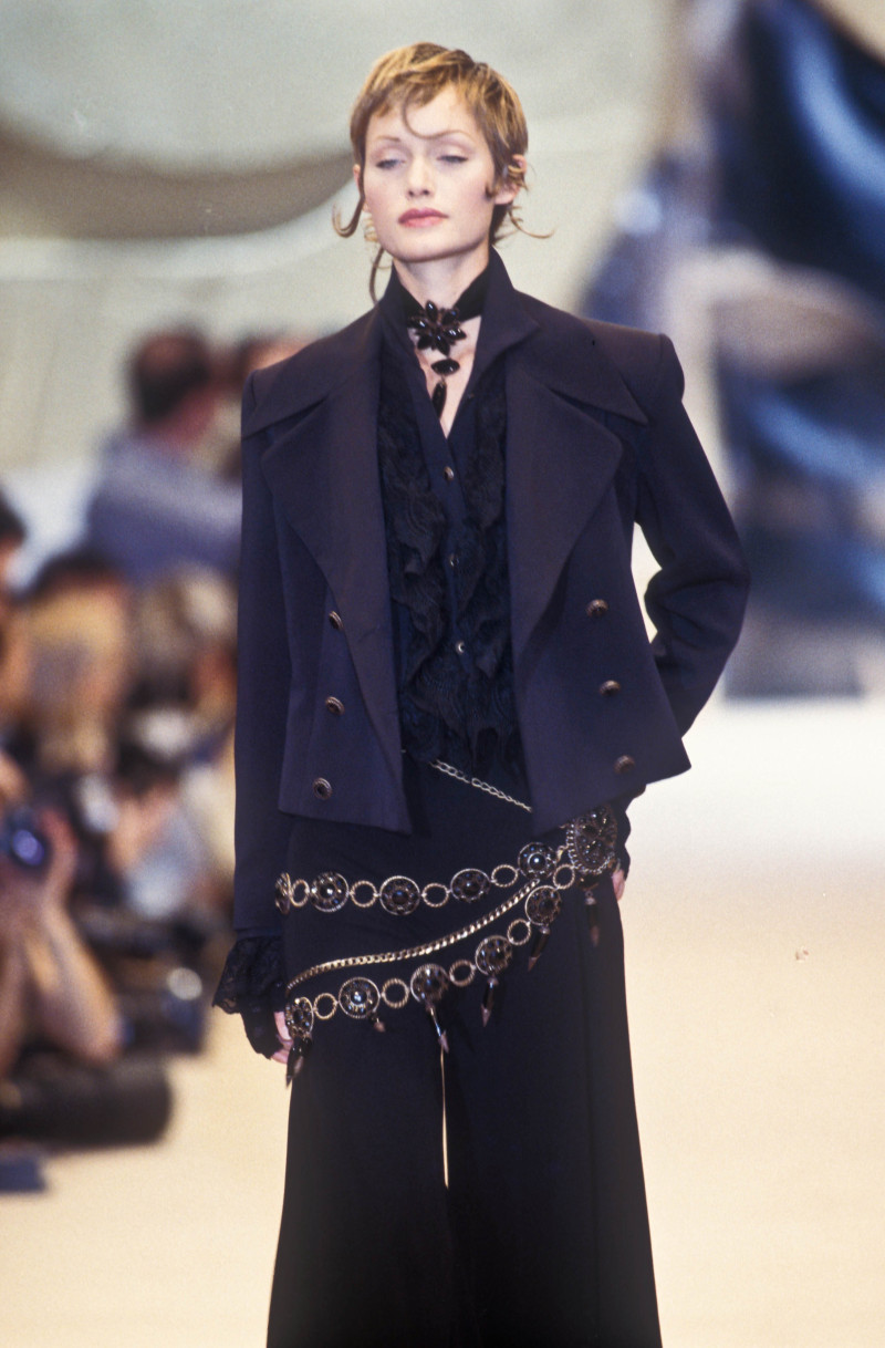 Amber Valletta featured in  the byblos fashion show for Autumn/Winter 1993