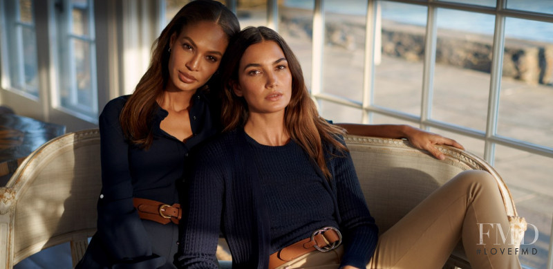 Lily Aldridge featured in  the Lauren by Ralph Lauren advertisement for Spring/Summer 2021