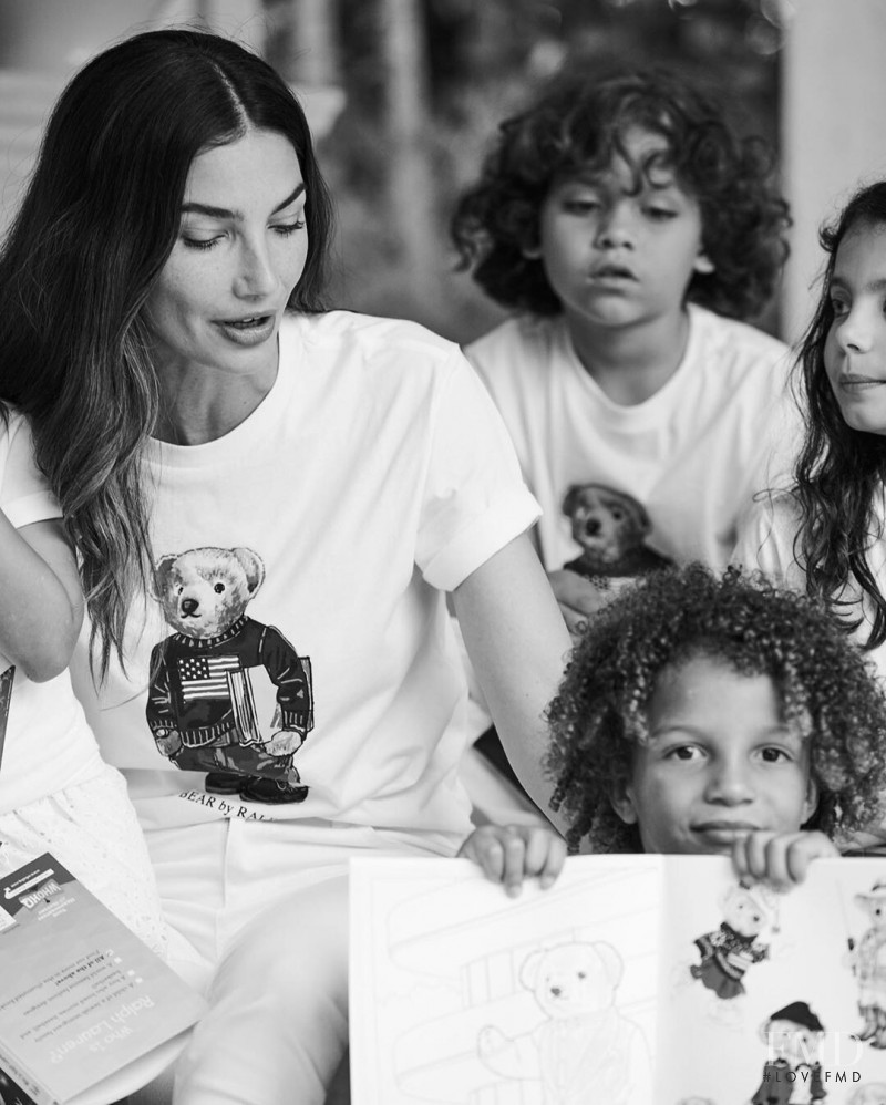 Lily Aldridge featured in  the Lauren by Ralph Lauren advertisement for Spring/Summer 2020