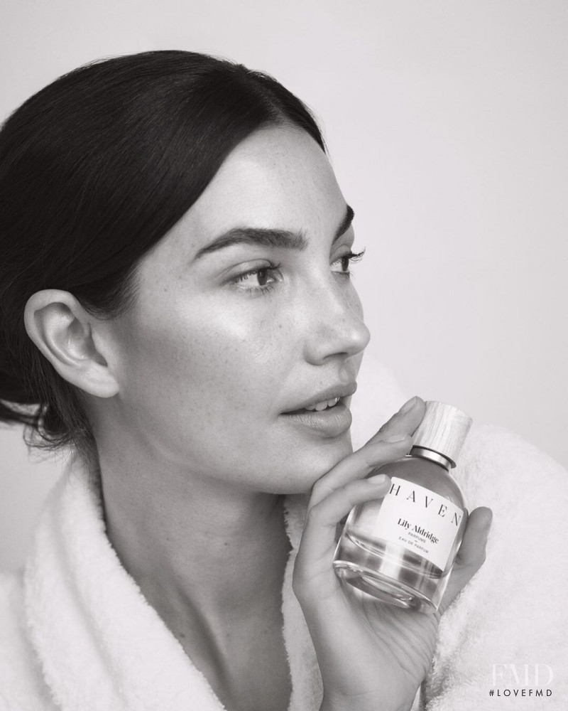 Lily Aldridge featured in  the Lily Aldridge Parfums advertisement for Spring/Summer 2020