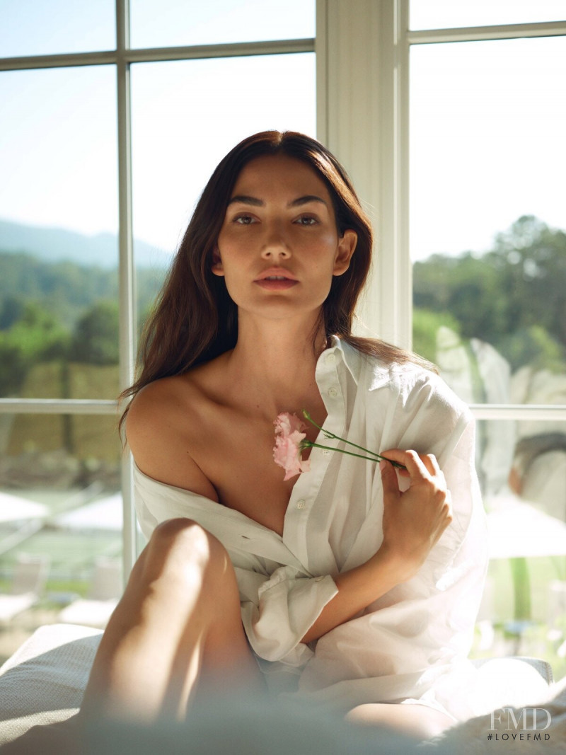 Lily Aldridge featured in  the Lily Aldridge Parfums advertisement for Autumn/Winter 2019