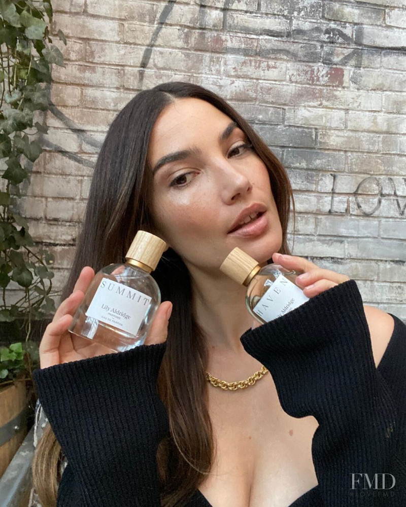 Lily Aldridge featured in  the Lily Aldridge Parfums advertisement for Autumn/Winter 2019