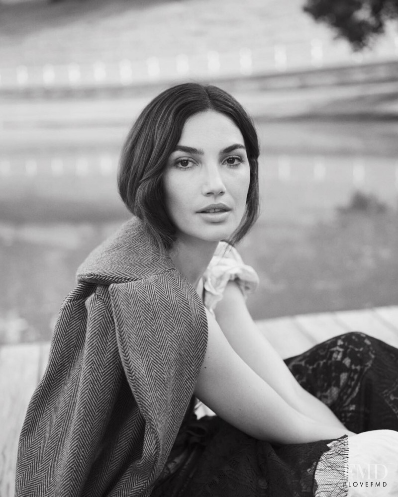 Lily Aldridge featured in  the Lily Aldridge Parfums advertisement for Autumn/Winter 2019