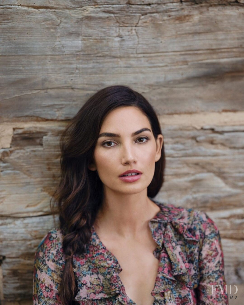 Lily Aldridge featured in  the Lily Aldridge Parfums advertisement for Autumn/Winter 2019