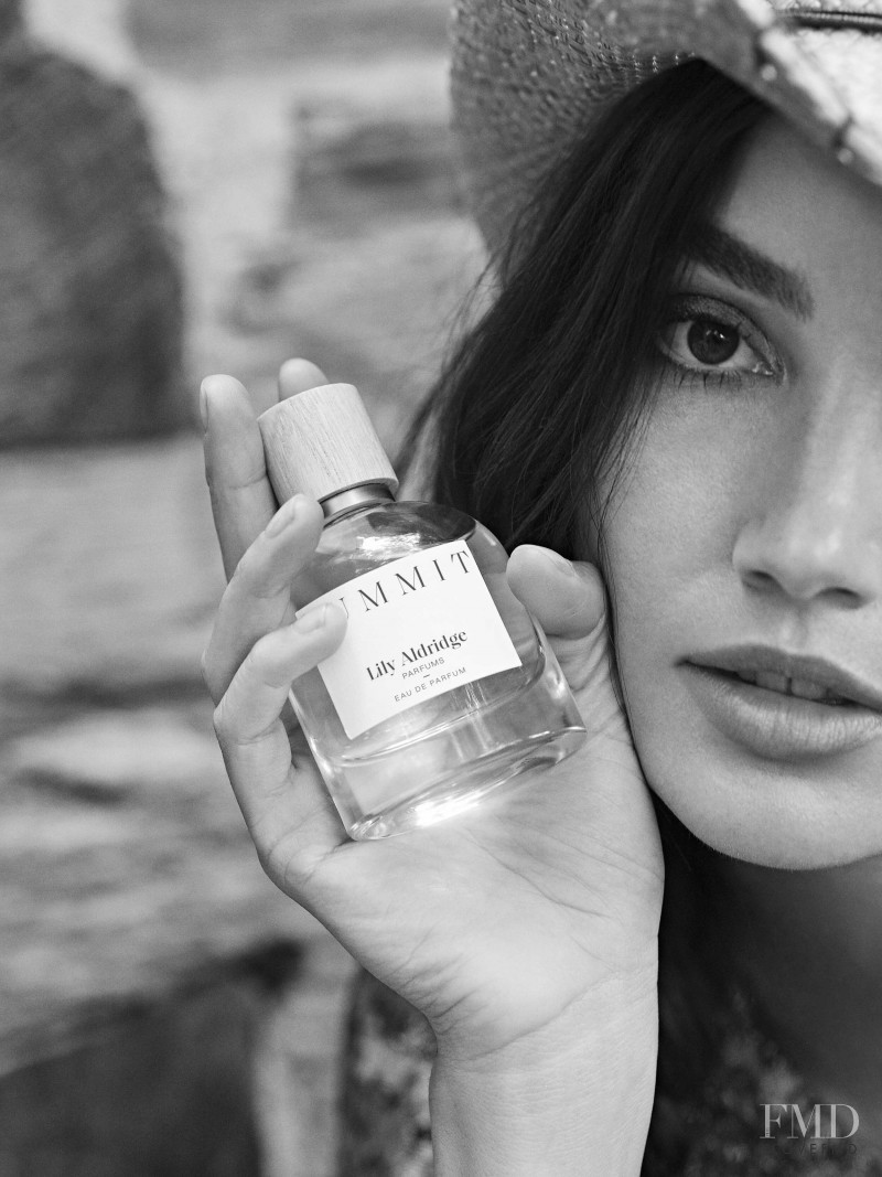 Lily Aldridge featured in  the Lily Aldridge Parfums advertisement for Autumn/Winter 2019