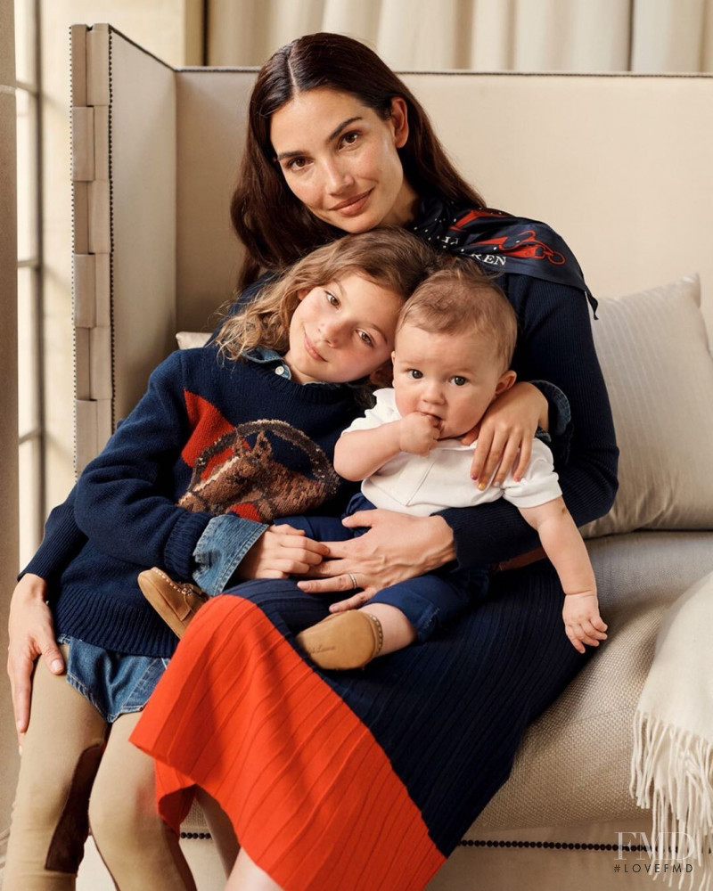 Lily Aldridge featured in  the Lauren by Ralph Lauren advertisement for Autumn/Winter 2019