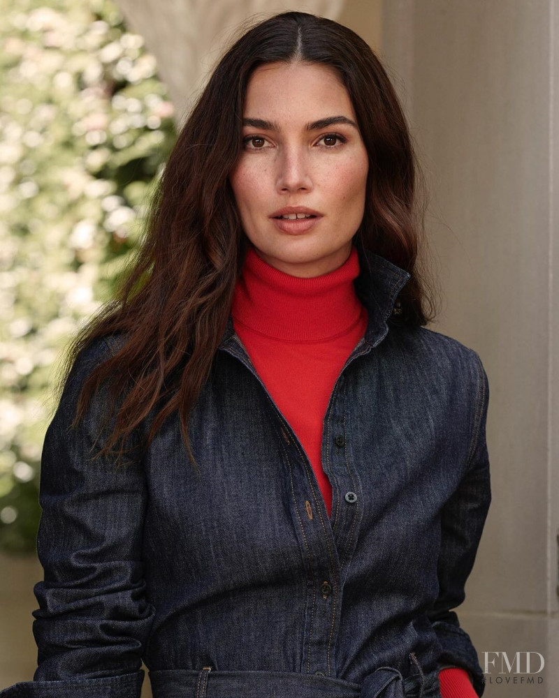 Lily Aldridge featured in  the Lauren by Ralph Lauren advertisement for Autumn/Winter 2019