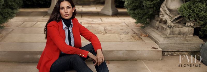 Lily Aldridge featured in  the Lauren by Ralph Lauren advertisement for Autumn/Winter 2019