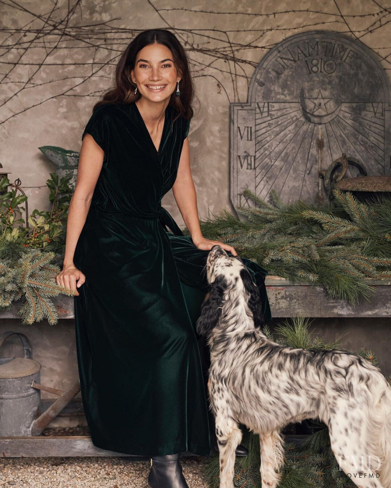 Lily Aldridge featured in  the Lauren by Ralph Lauren advertisement for Autumn/Winter 2019