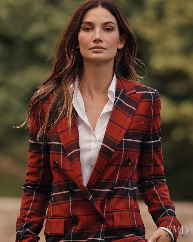 Lily Aldridge featured in  the Lauren by Ralph Lauren advertisement for Autumn/Winter 2019