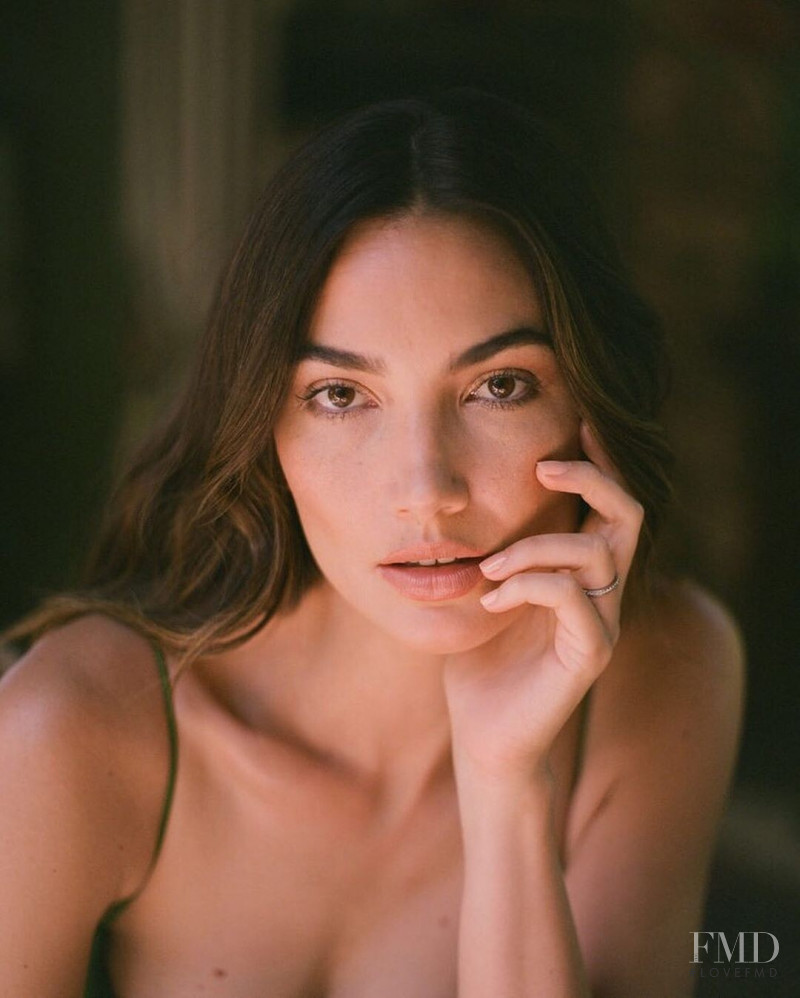 Lily Aldridge featured in  the Rose Inc. lookbook for Autumn/Winter 2019