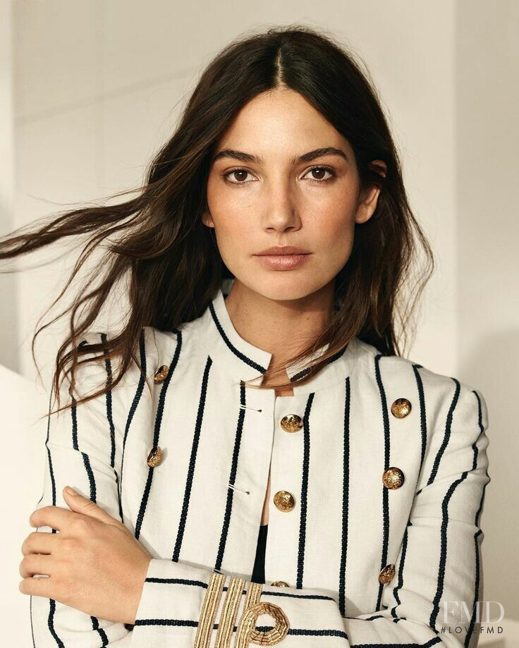 Lily Aldridge featured in  the Lauren by Ralph Lauren advertisement for Spring/Summer 2019