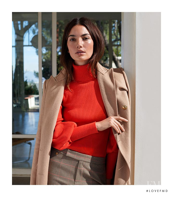 Lily Aldridge featured in  the Lauren by Ralph Lauren advertisement for Autumn/Winter 2018