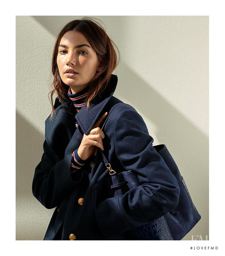 Lily Aldridge featured in  the Lauren by Ralph Lauren advertisement for Autumn/Winter 2018