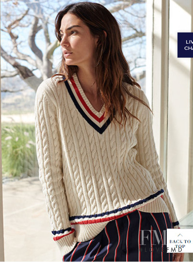 Lily Aldridge featured in  the Lauren by Ralph Lauren advertisement for Autumn/Winter 2018
