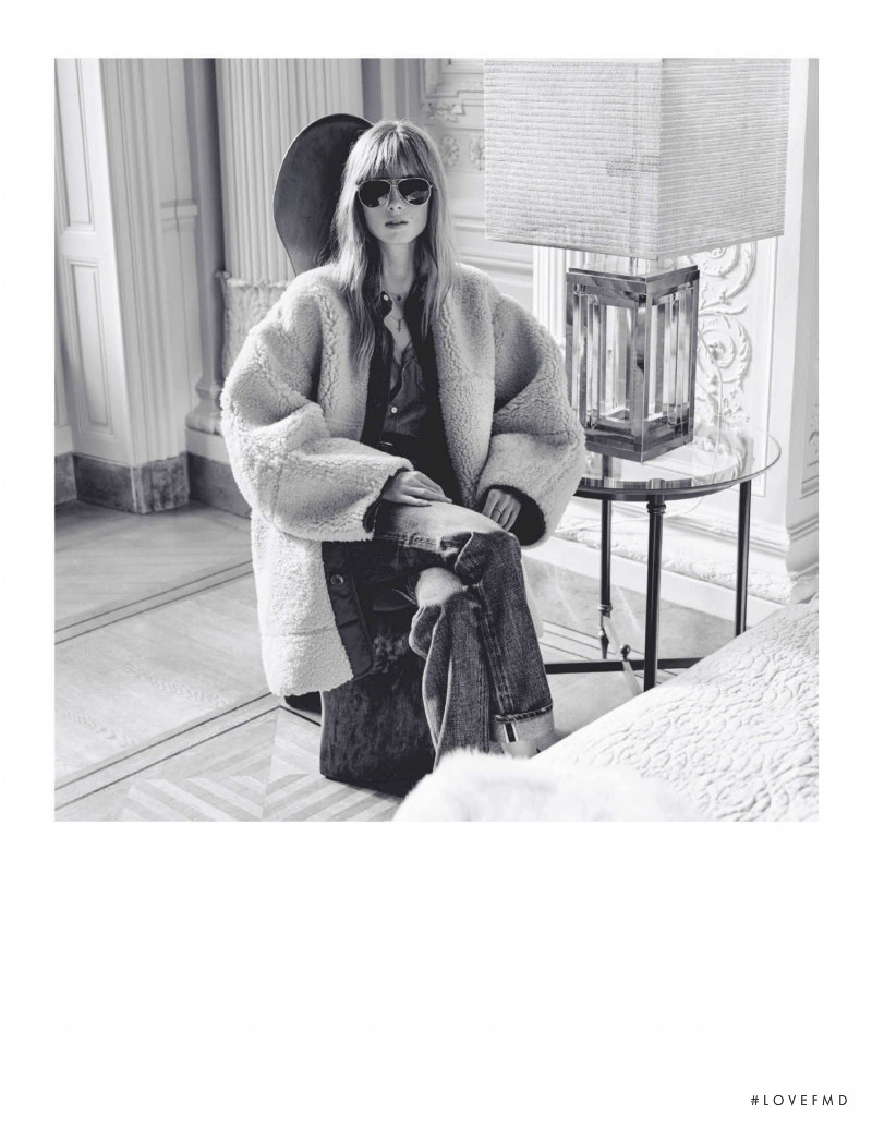 Rianne Van Rompaey featured in  the Celine advertisement for Pre-Fall 2021