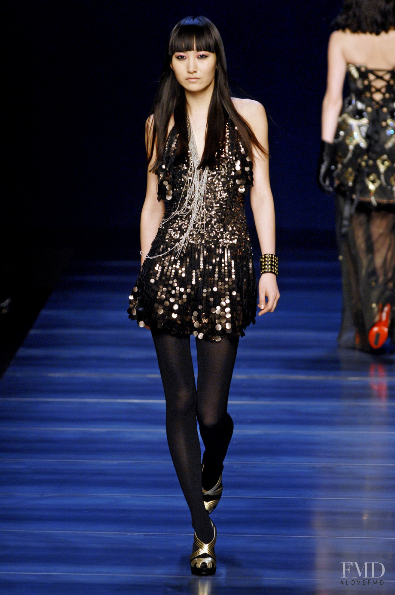 Mina Cvetkovic featured in  the Jenny Packham fashion show for Autumn/Winter 2007