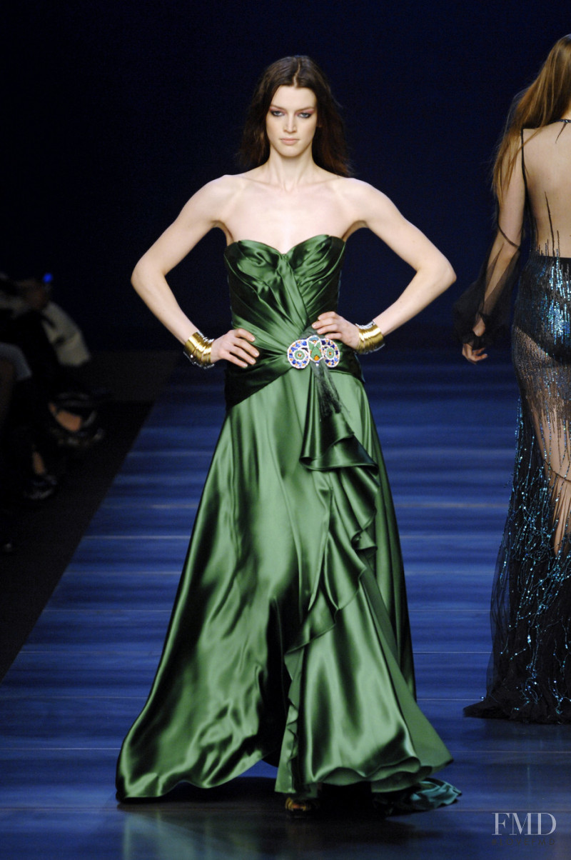 Marla Boehr featured in  the Jenny Packham fashion show for Autumn/Winter 2007