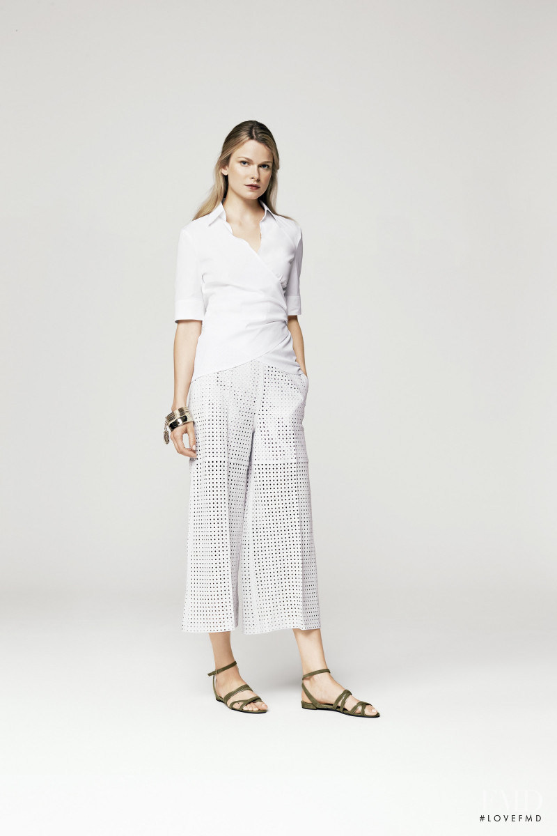 Karolina Mrozkova featured in  the Escada lookbook for Spring/Summer 2016