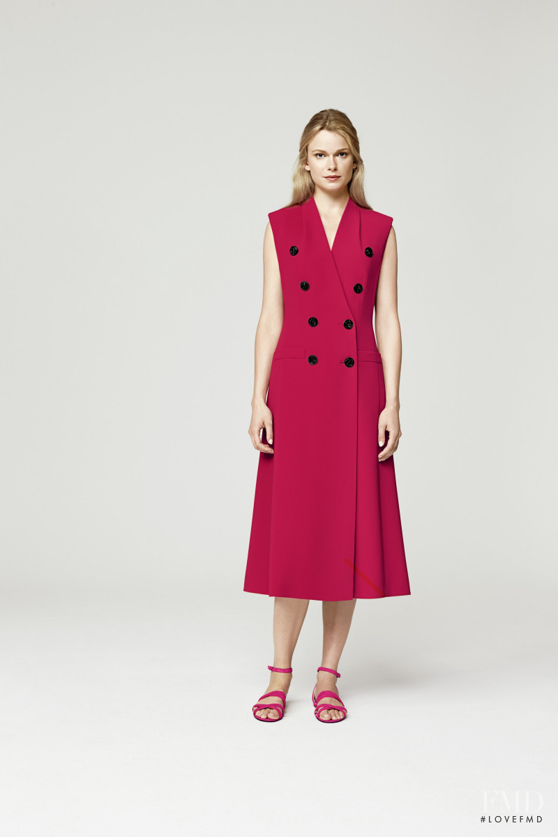 Karolina Mrozkova featured in  the Escada lookbook for Spring/Summer 2016