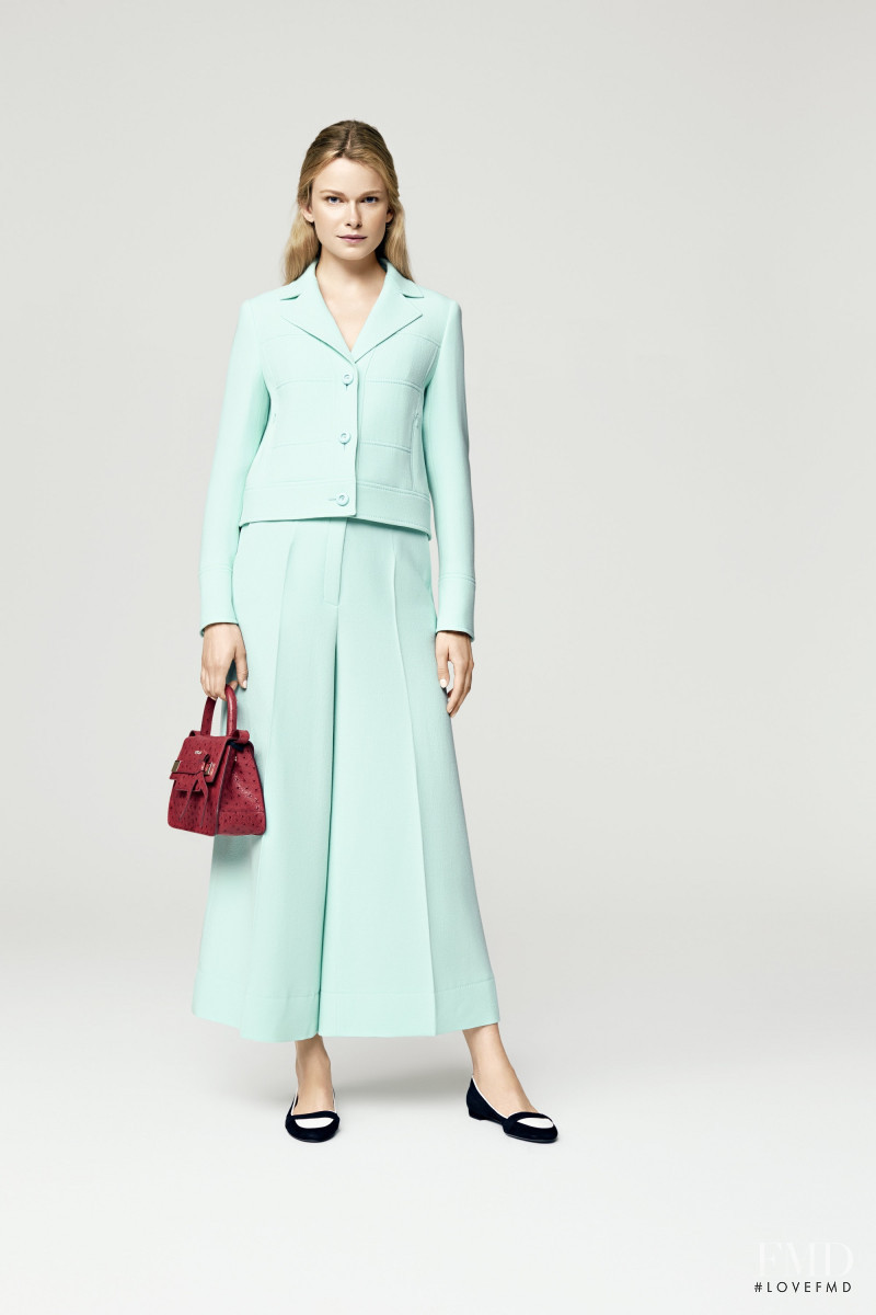 Karolina Mrozkova featured in  the Escada lookbook for Spring/Summer 2016