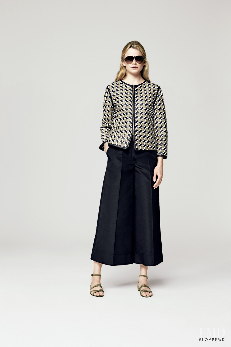 Karolina Mrozkova featured in  the Escada lookbook for Spring/Summer 2016