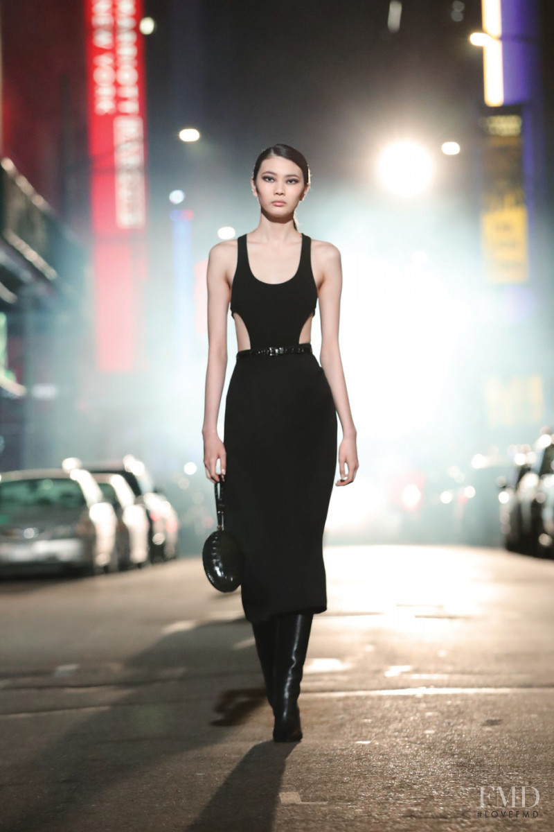 Sherry Shi featured in  the Michael Kors Collection fashion show for Autumn/Winter 2021