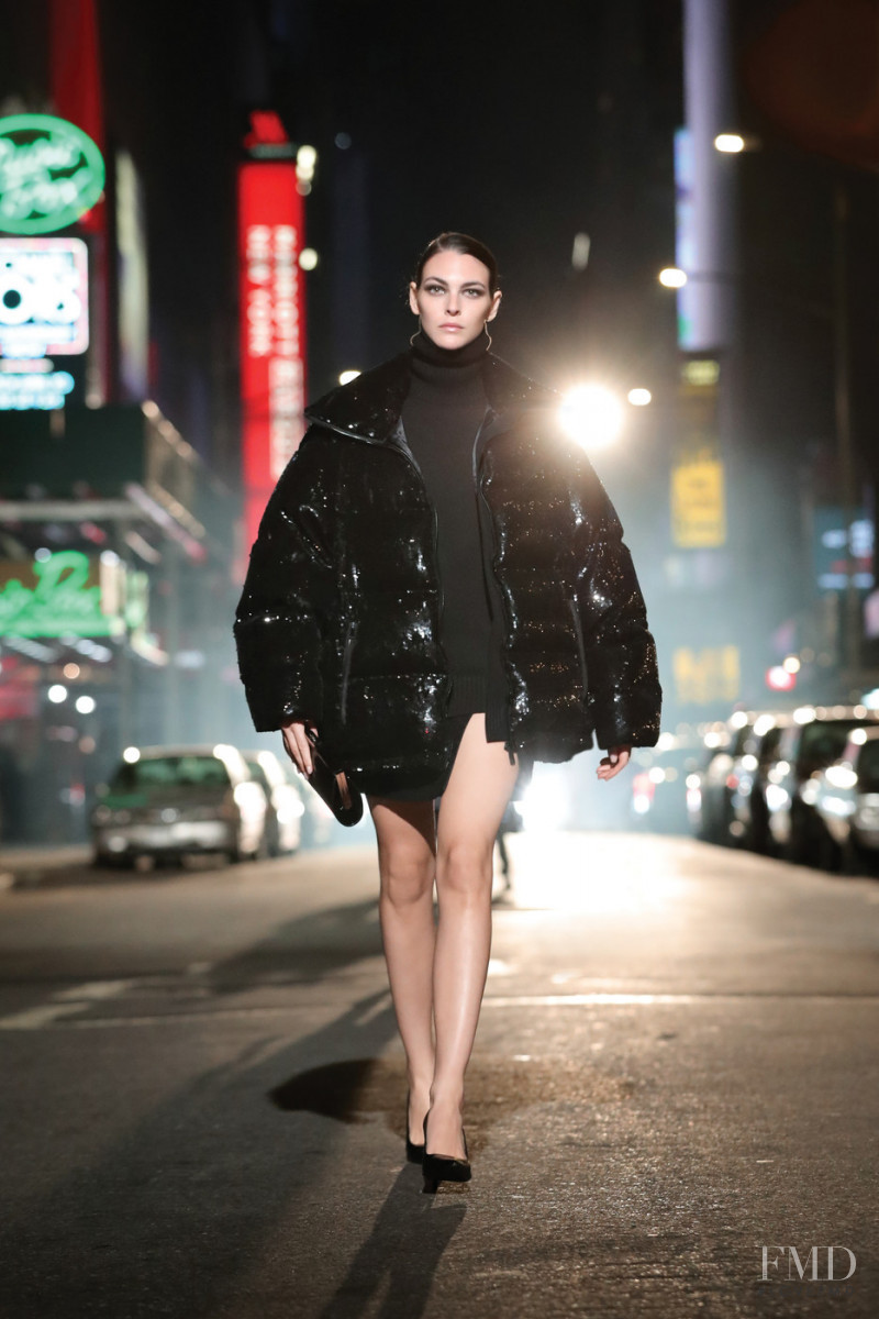 Vittoria Ceretti featured in  the Michael Kors Collection fashion show for Autumn/Winter 2021