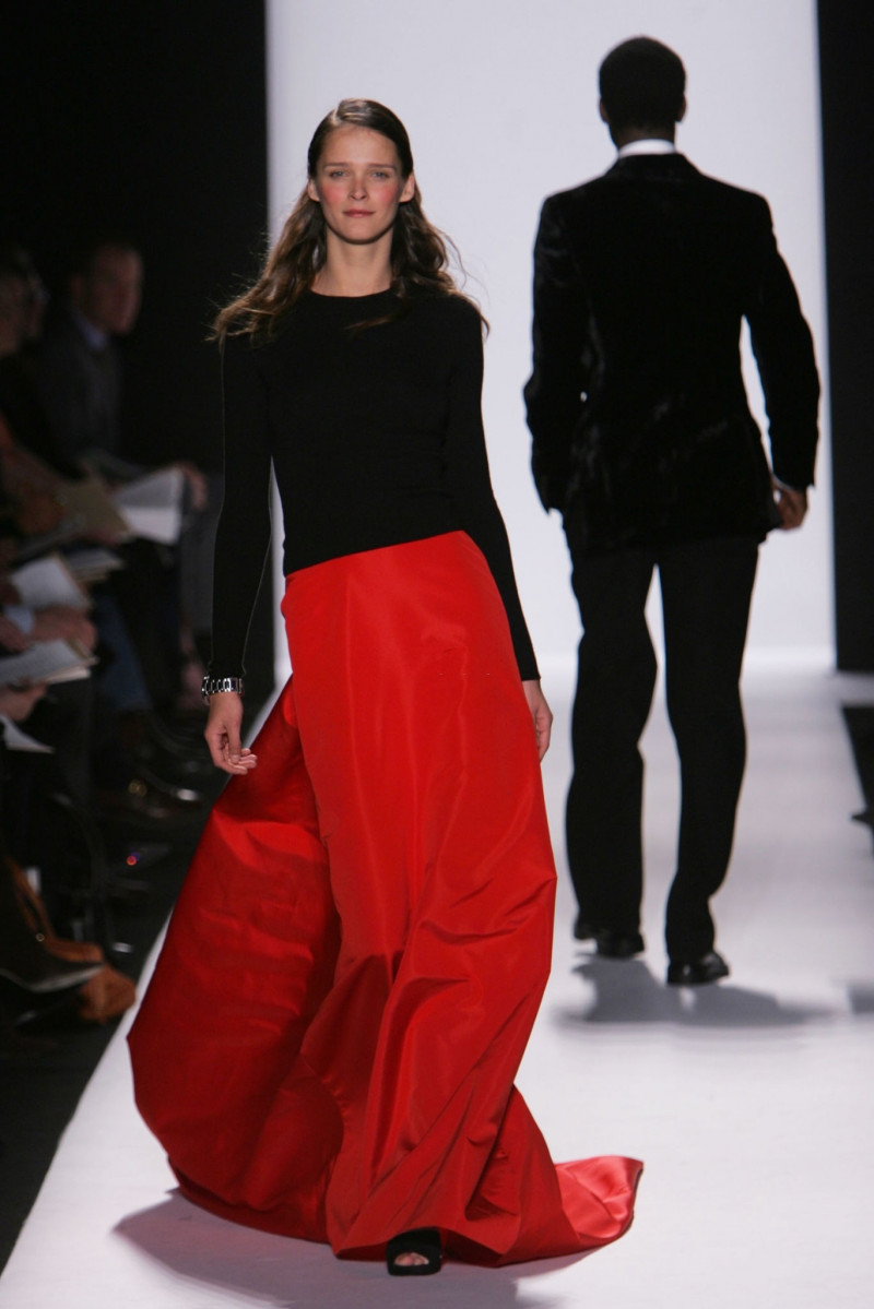 Carmen Kass featured in  the Michael Kors Collection fashion show for Autumn/Winter 2005