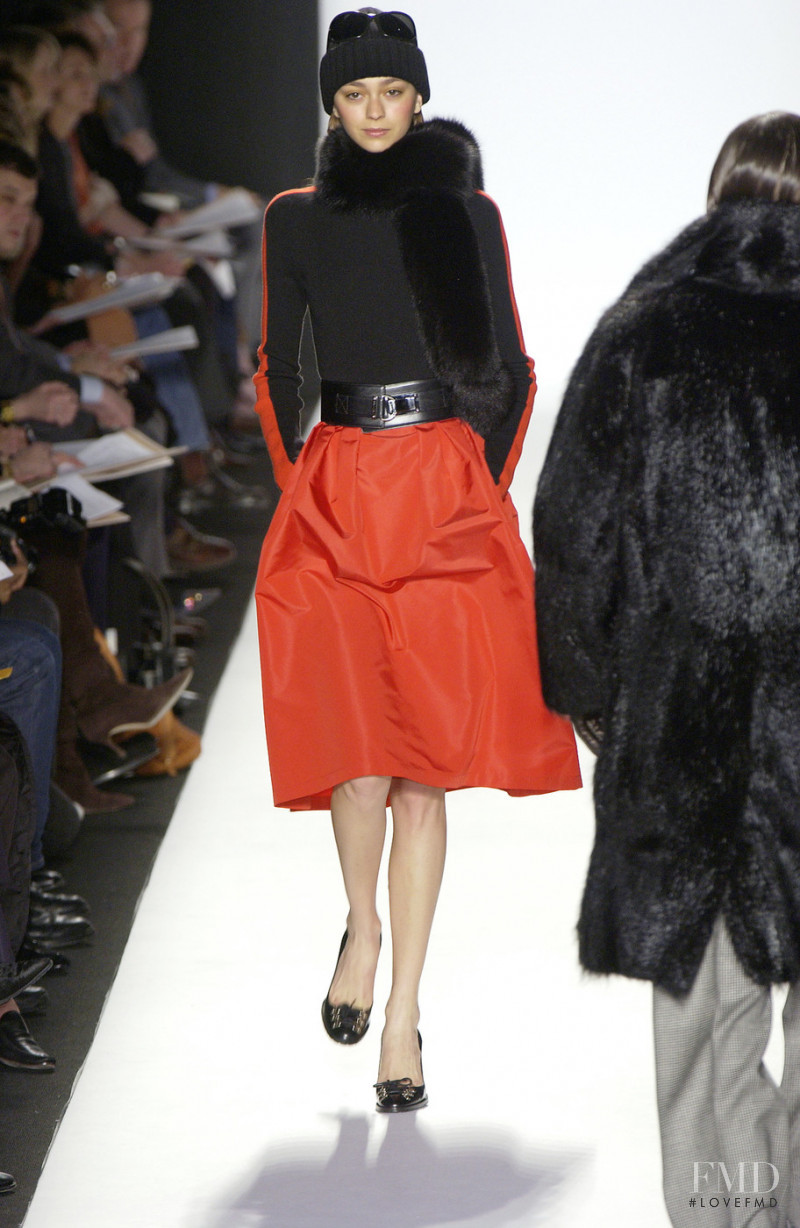 Morgane Dubled featured in  the Michael Kors Collection fashion show for Autumn/Winter 2005