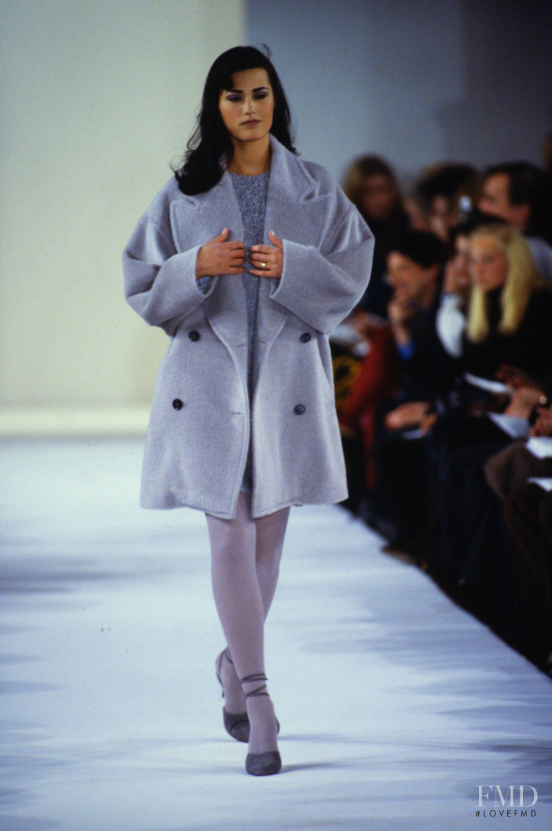 Yasmin Le Bon featured in  the Michael Kors Collection fashion show for Autumn/Winter 1992
