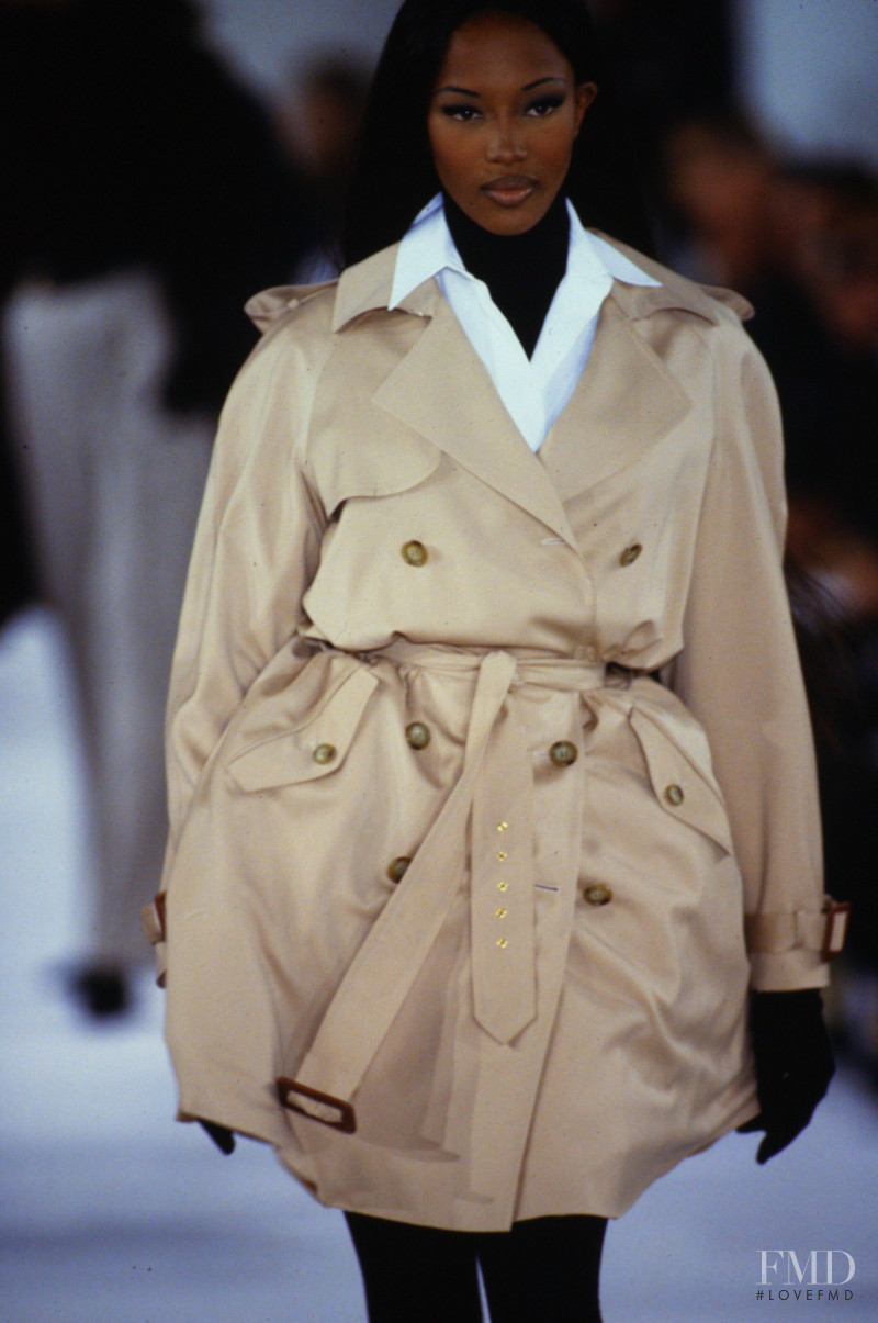 Naomi Campbell featured in  the Michael Kors Collection fashion show for Autumn/Winter 1992