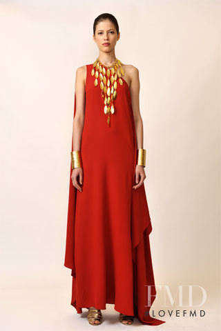 Yulia Kharlapanova featured in  the Michael Kors Collection lookbook for Resort 2010