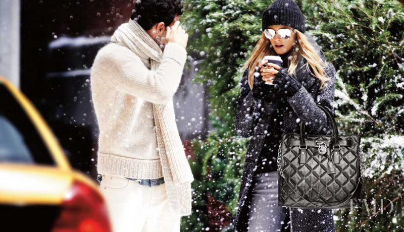 Noah Mills featured in  the Michael Kors Collection advertisement for Autumn/Winter 2010
