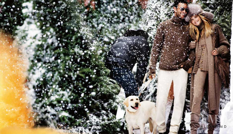 Noah Mills featured in  the Michael Kors Collection advertisement for Autumn/Winter 2010