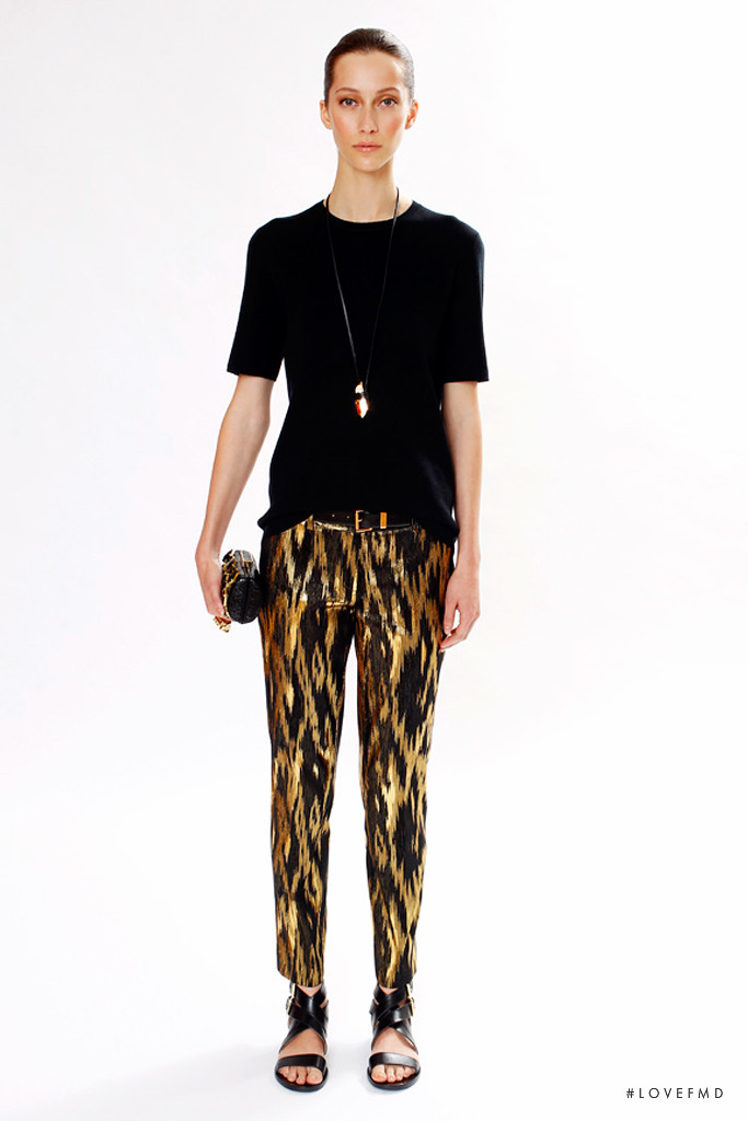 Alana Zimmer featured in  the Michael Kors Collection lookbook for Resort 2013