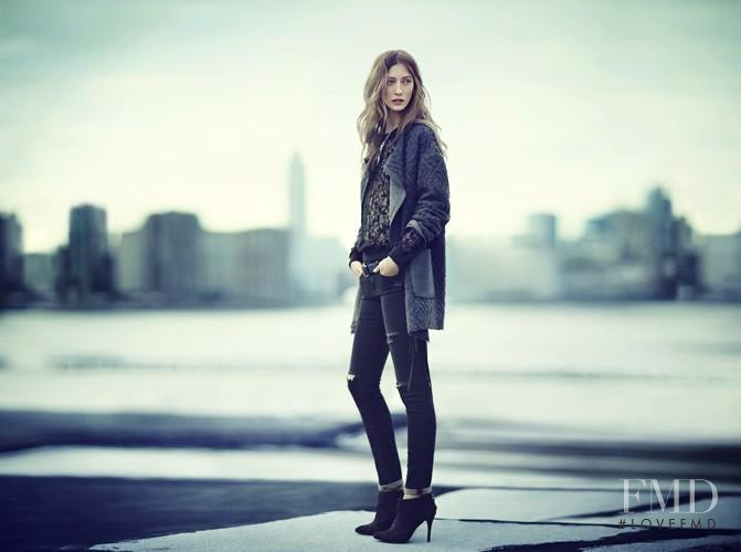 Alana Zimmer featured in  the Rebecca Taylor advertisement for Autumn/Winter 2012