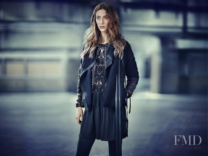 Alana Zimmer featured in  the Rebecca Taylor advertisement for Autumn/Winter 2012