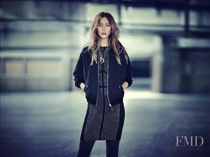 Alana Zimmer featured in  the Rebecca Taylor advertisement for Autumn/Winter 2012