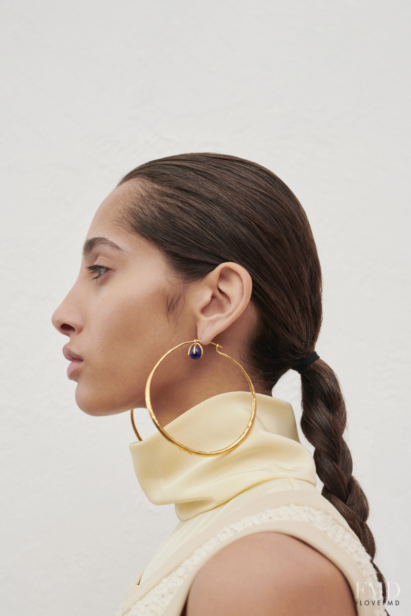 Yasmin Wijnaldum featured in  the St. John lookbook for Autumn/Winter 2021